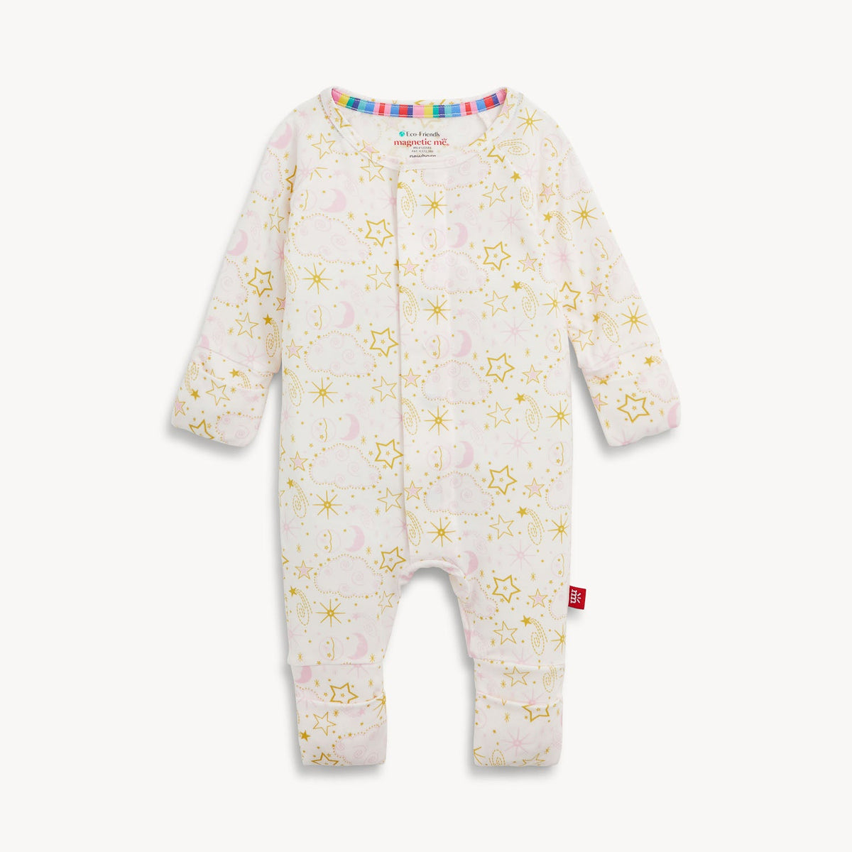 Magnetic Convertible Coverall Star Signs Pink - Magnetic Me