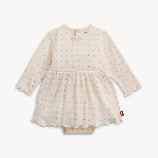 Magnetic Bodysuit Dress Heart & Bow - Magnetic Me