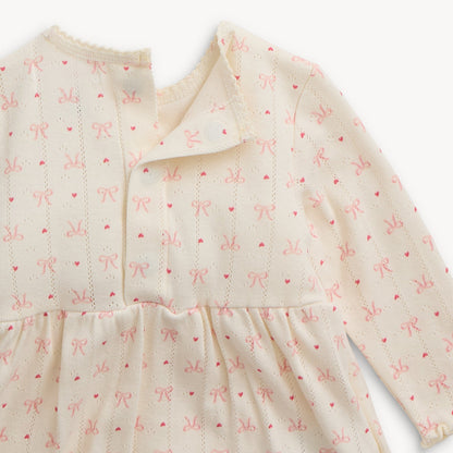Magnetic Bodysuit Dress Heart & Bow - Magnetic Me