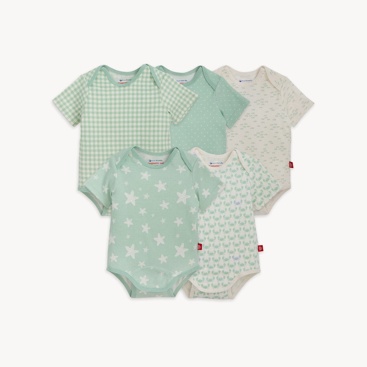 Magnetic 5-Pack Bodysuit  - Magnetic Me