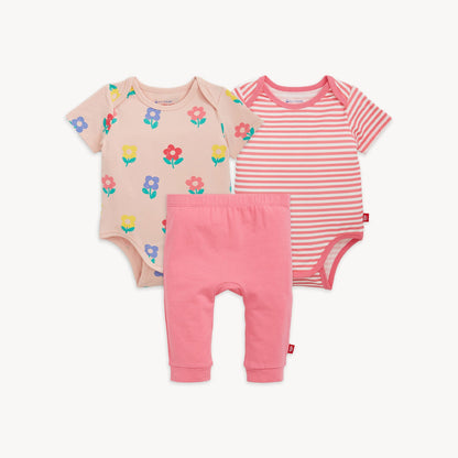 Magnetic 3-Pack Bodysuit & Pant  - Magnetic Me