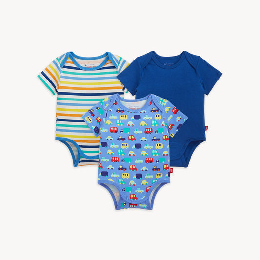 Magnetic 3-Pack Bodysuit  - Magnetic Me
