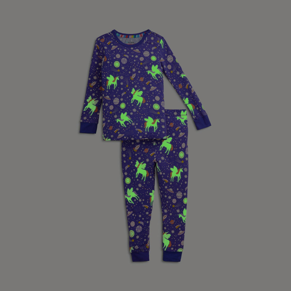 Magnetic PJ Set Galaxy Glittercorn - Magnetic Me