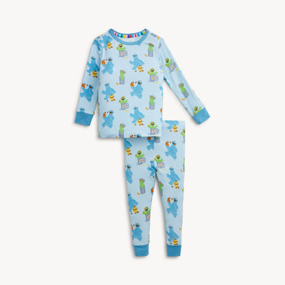 Magnetic PJ Set Sesame Street Cookie & Oscar - Magnetic Me