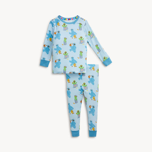 Magnetic PJ Set Sesame Street Cookie & Oscar - Magnetic Me