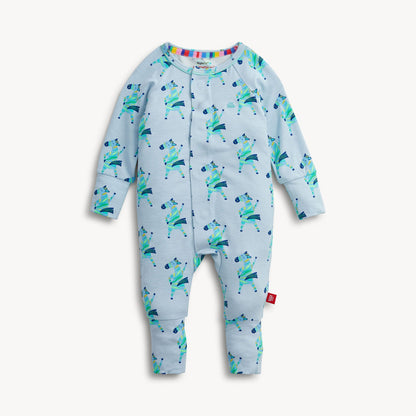 Magnetic Convertible Coverall Everybody Prance Now Blue - Magnetic Me