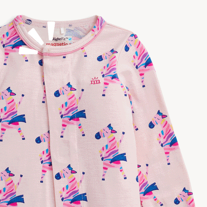 Magnetic Convertible Coverall Everybody Prance Now Pink - Magnetic Me