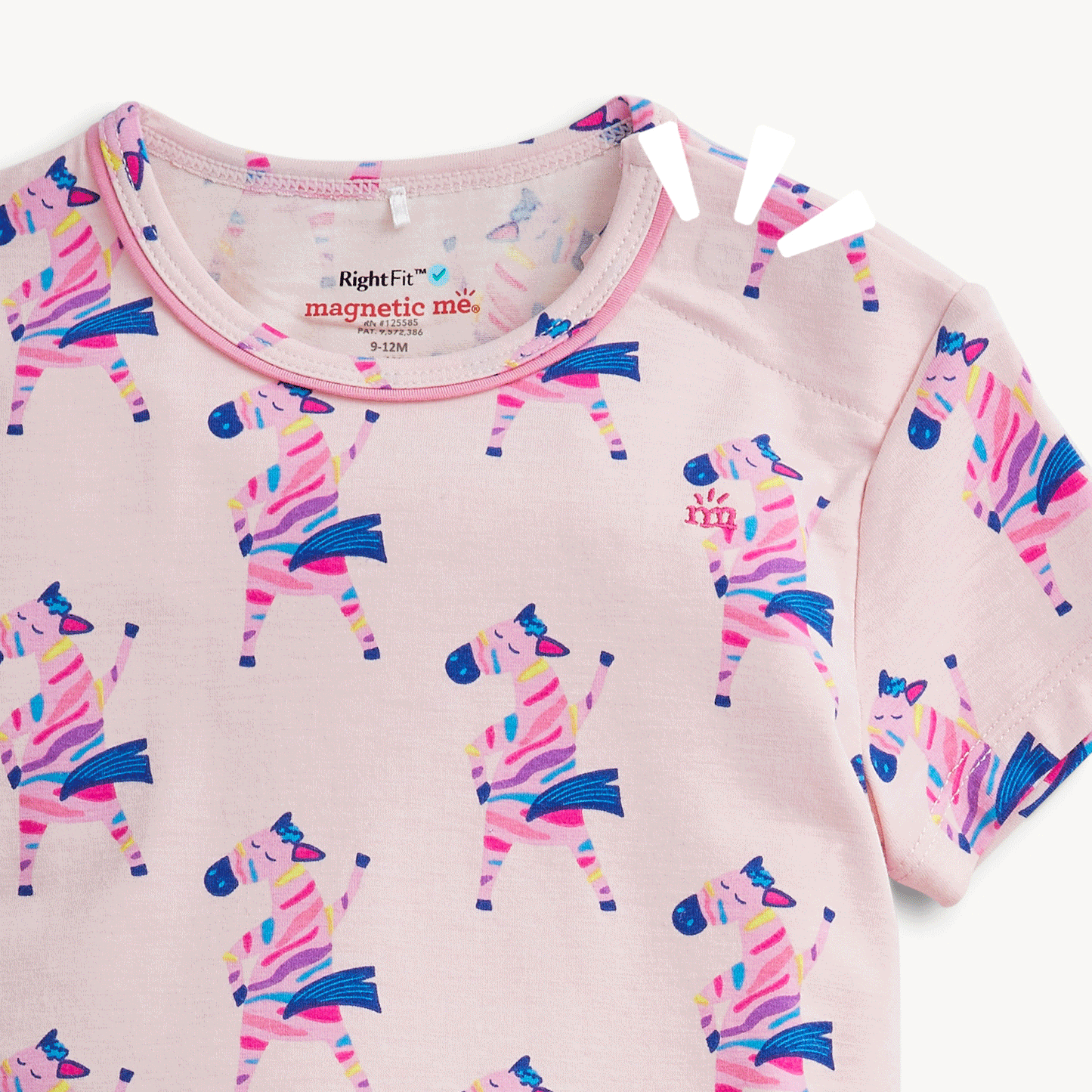 Magnetic PJ Set Everybody Prance Now Pink - Magnetic Me