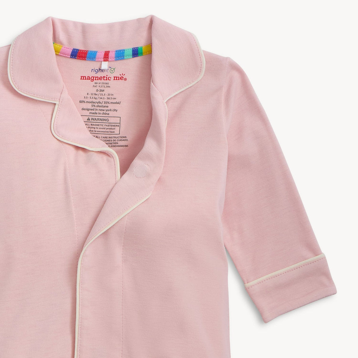 Magnetic Classic with a Twist Coverall Blush Pink - Magnetic Me