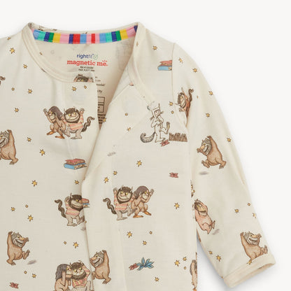 Magnetic RightFit™ Footie Warner Bros. - Where the Wild Things Are - Magnetic Me