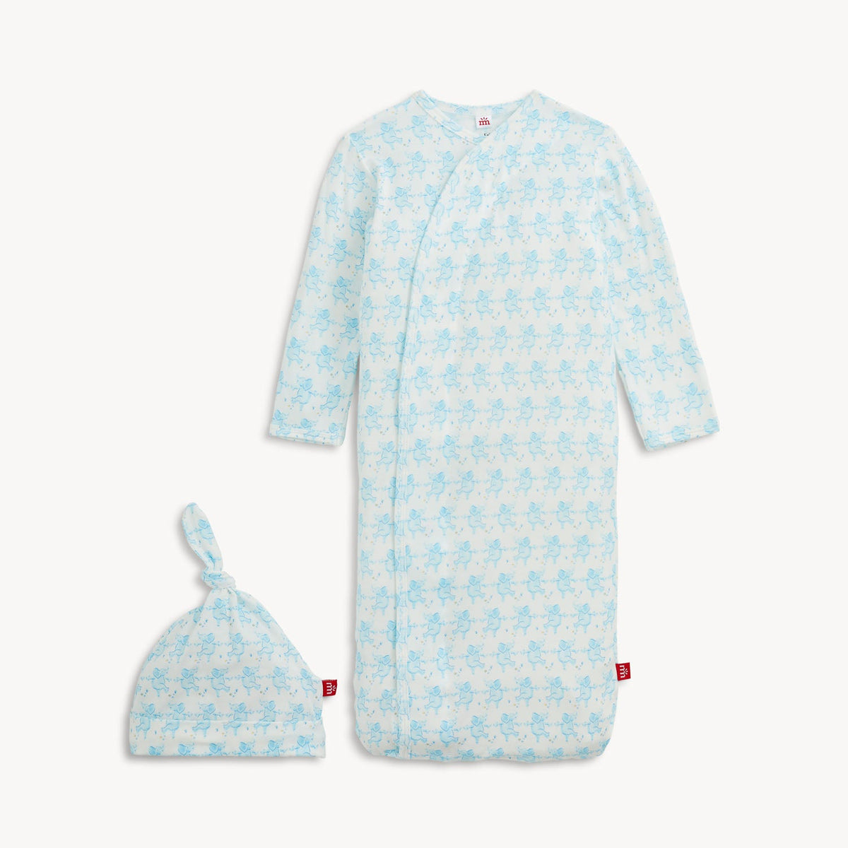 Magnetic Gown & Hat Set Trunkettes Blue - Magnetic Me