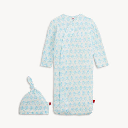 Magnetic Gown & Hat Set Trunkettes Blue - Magnetic Me