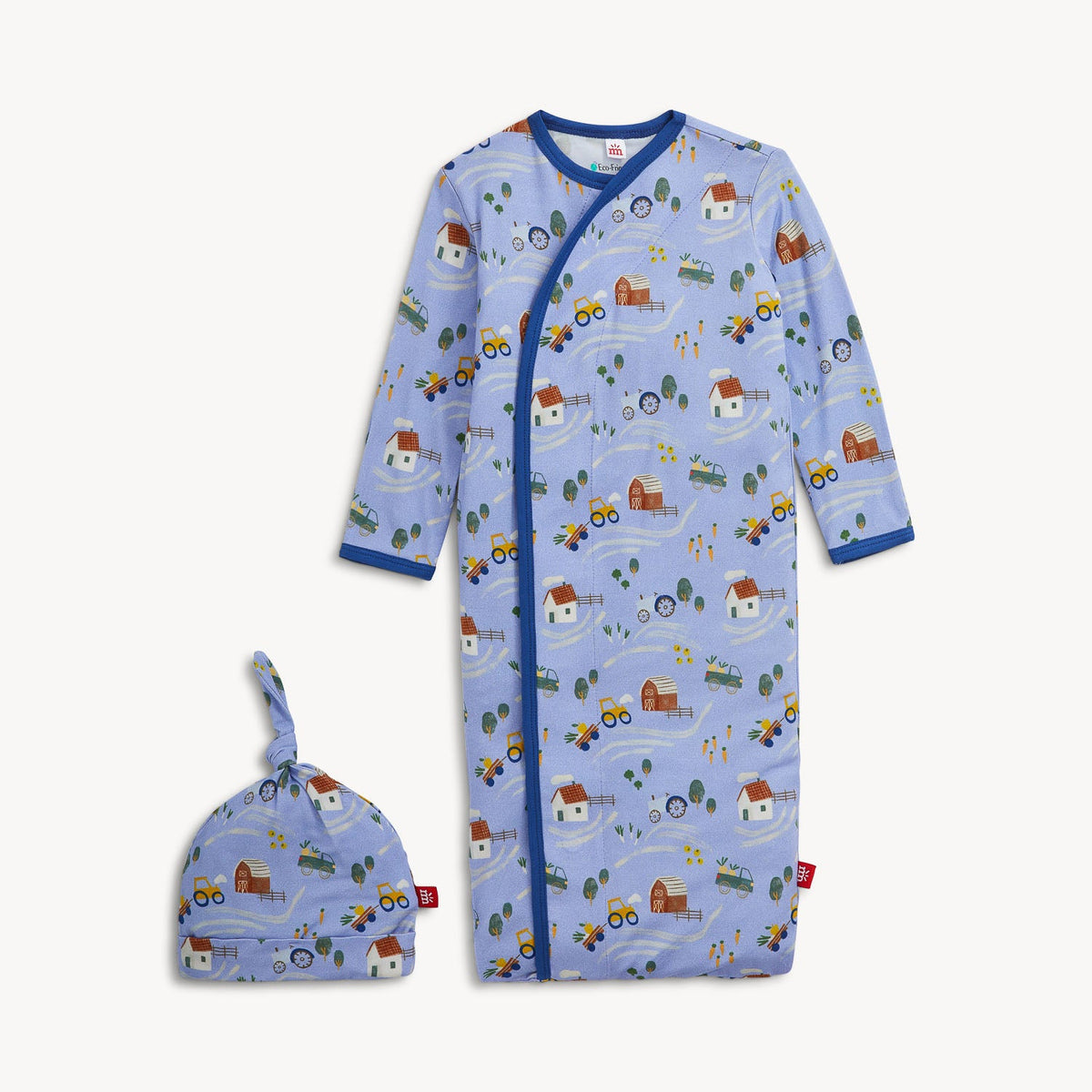 Magnetic Gown & Hat Set Farm To Cradle - Magnetic Me