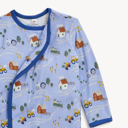 Magnetic Gown & Hat Set Farm To Cradle - Magnetic Me
