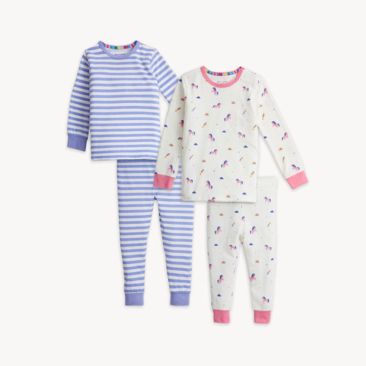 Magnetic 2-Pack PJ Set Pink Unicorn Combo - Magnetic Me