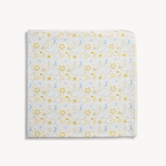 Baby Blanket Star Signs Blue - Magnetic Me