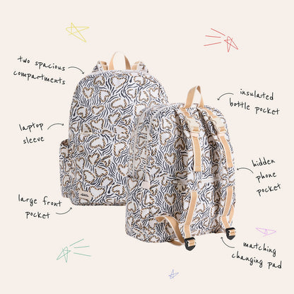 Lorimer Diaper Bag Wild Side - Magnetic Me