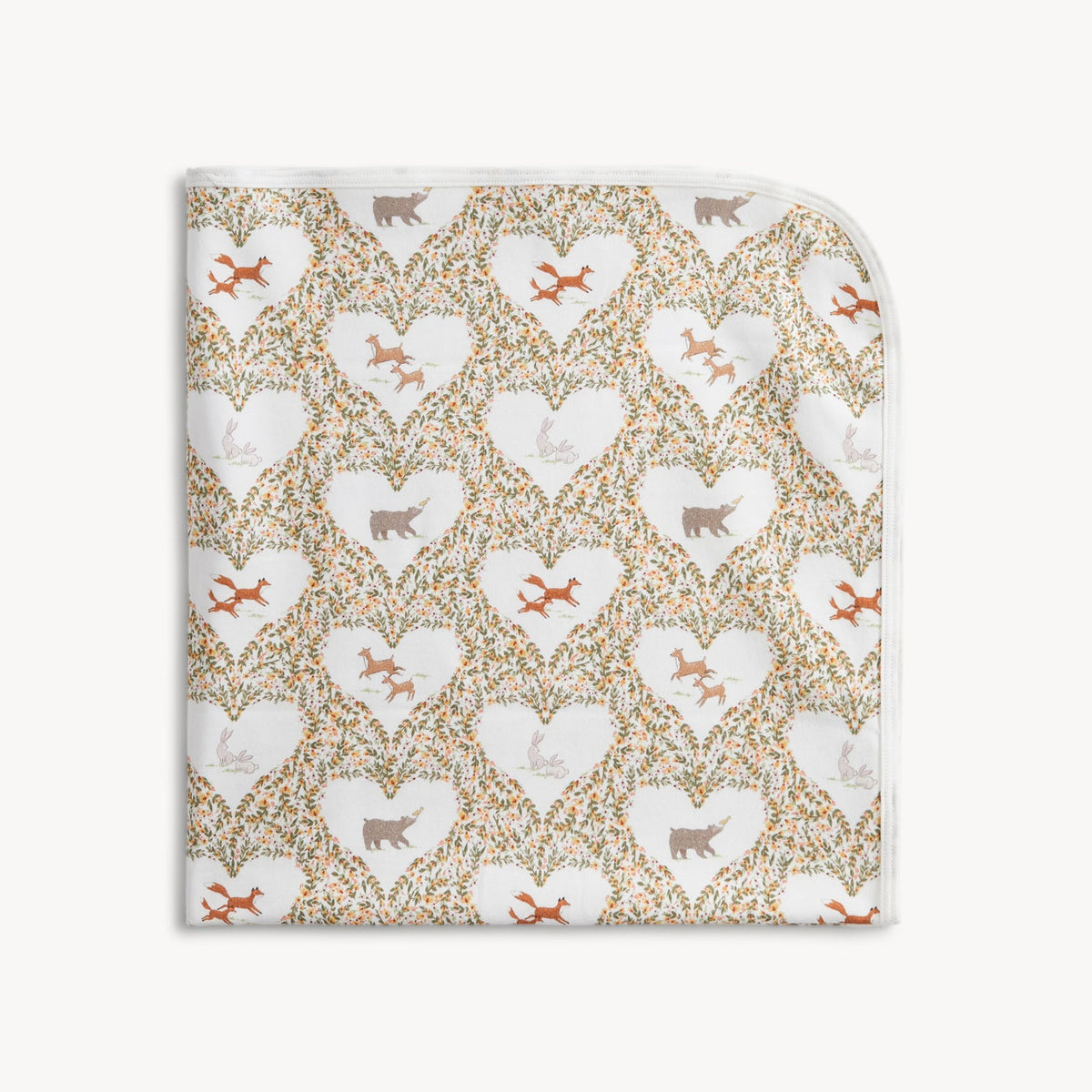 Baby Blanket Animal Hearts - Magnetic Me
