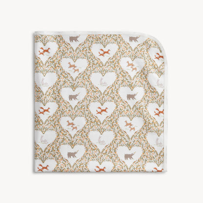 Baby Blanket Animal Hearts - Magnetic Me