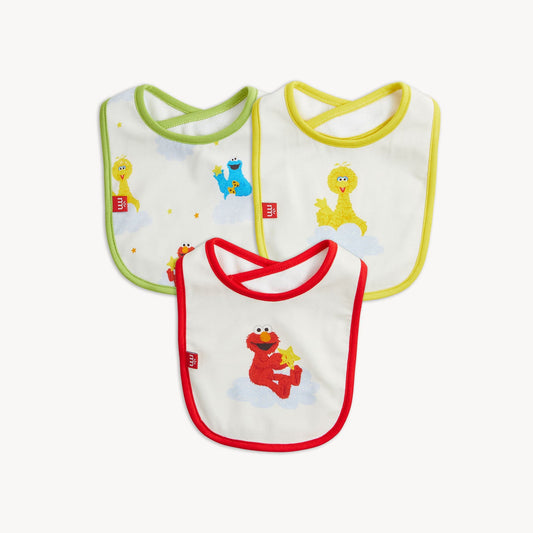 Magnetic Bib 3-Pack Sesame Street Sweet Dreams - Magnetic Me