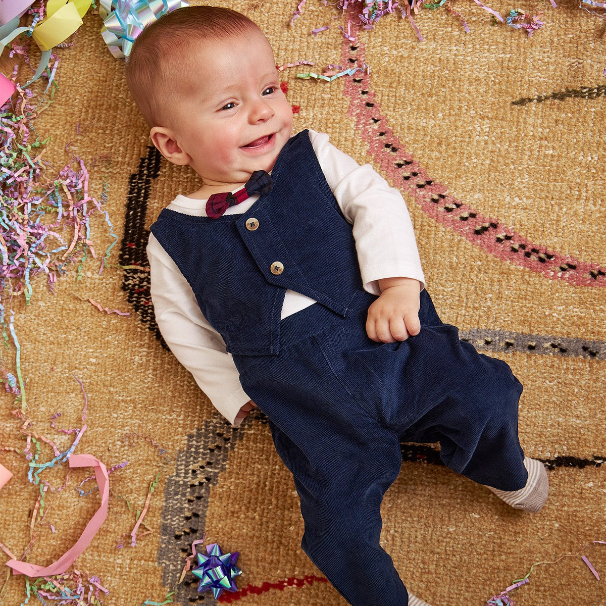 Magnetic Romper Navy & White - Magnetic Me