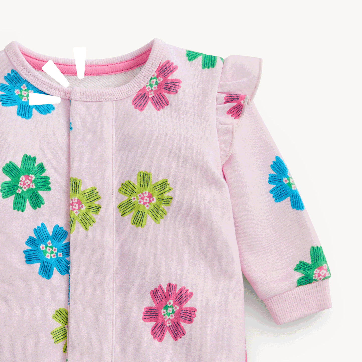 Magnetic Romper Pink Annika - Magnetic Me