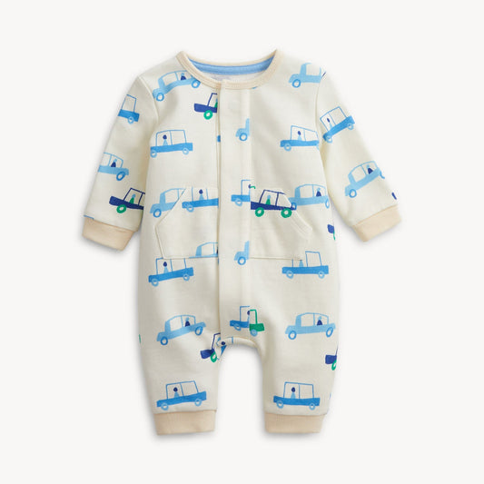 Magnetic Romper You Auto Know Ivory - Magnetic Me