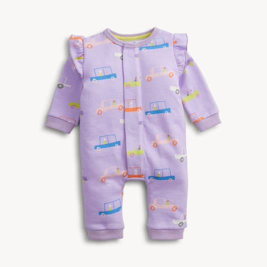 Magnetic Romper You Auto Know Purple - Magnetic Me