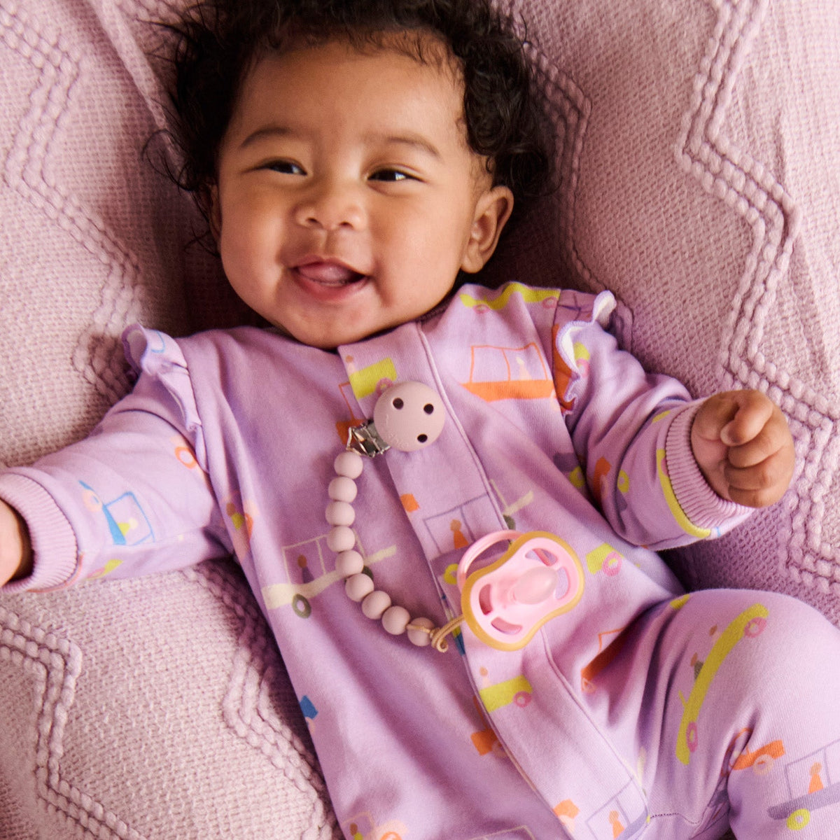 Magnetic Romper You Auto Know Purple - Magnetic Me