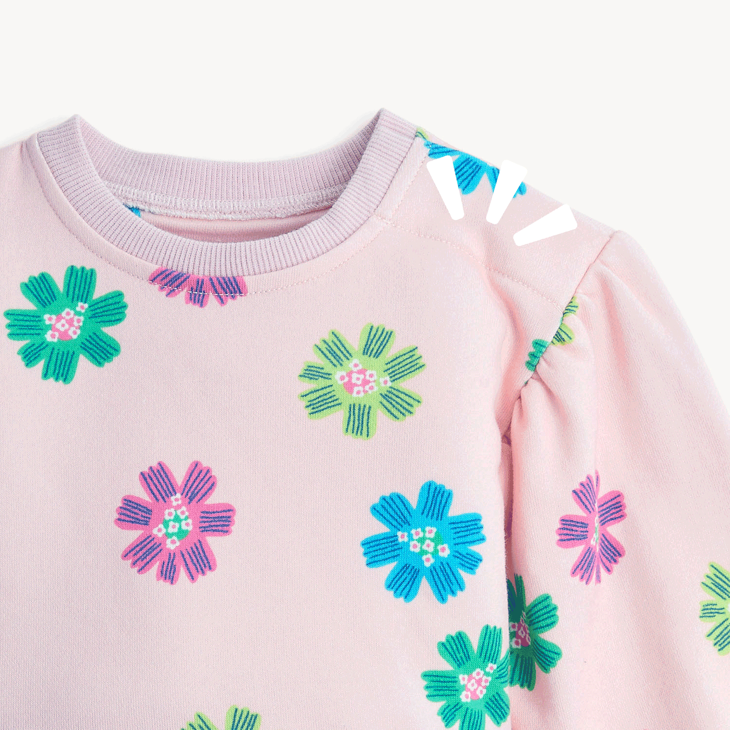 Magnetic Sweatshirt Tutu Dress Pink Annika - Magnetic Me