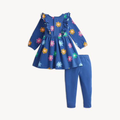Magnetic Dress & Legging Set Navy Annika - Magnetic Me