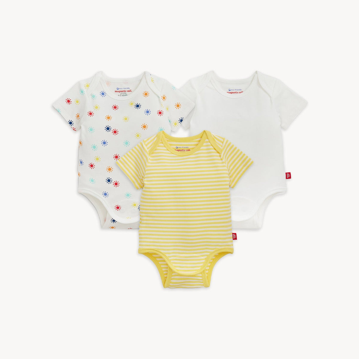 Magnetic 3-Pack Bodysuit  - Magnetic Me