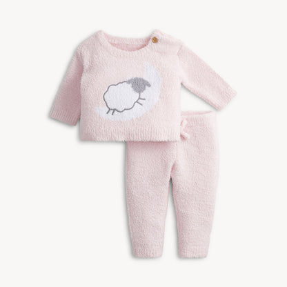 Magnetic Sweater Set Baa Baa Solid Pink - Magnetic Me