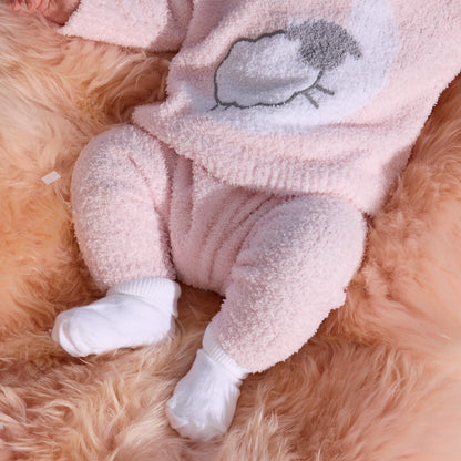 Magnetic Sweater Set Baa Baa Solid Pink - Magnetic Me