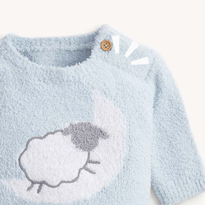 Magnetic Sweater Set Baa Baa Solid Blue - Magnetic Me