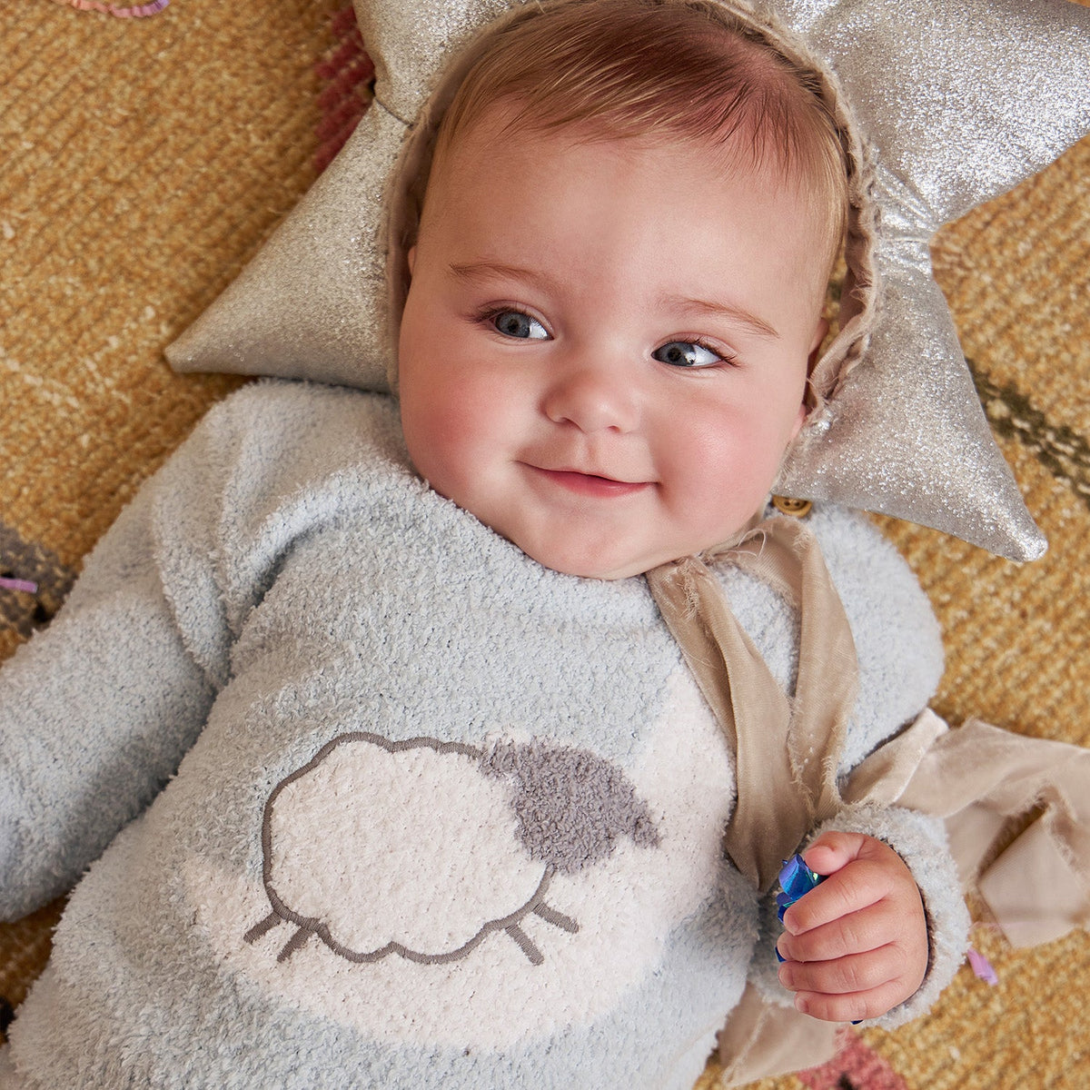 Magnetic Sweater Set Baa Baa Solid Blue - Magnetic Me