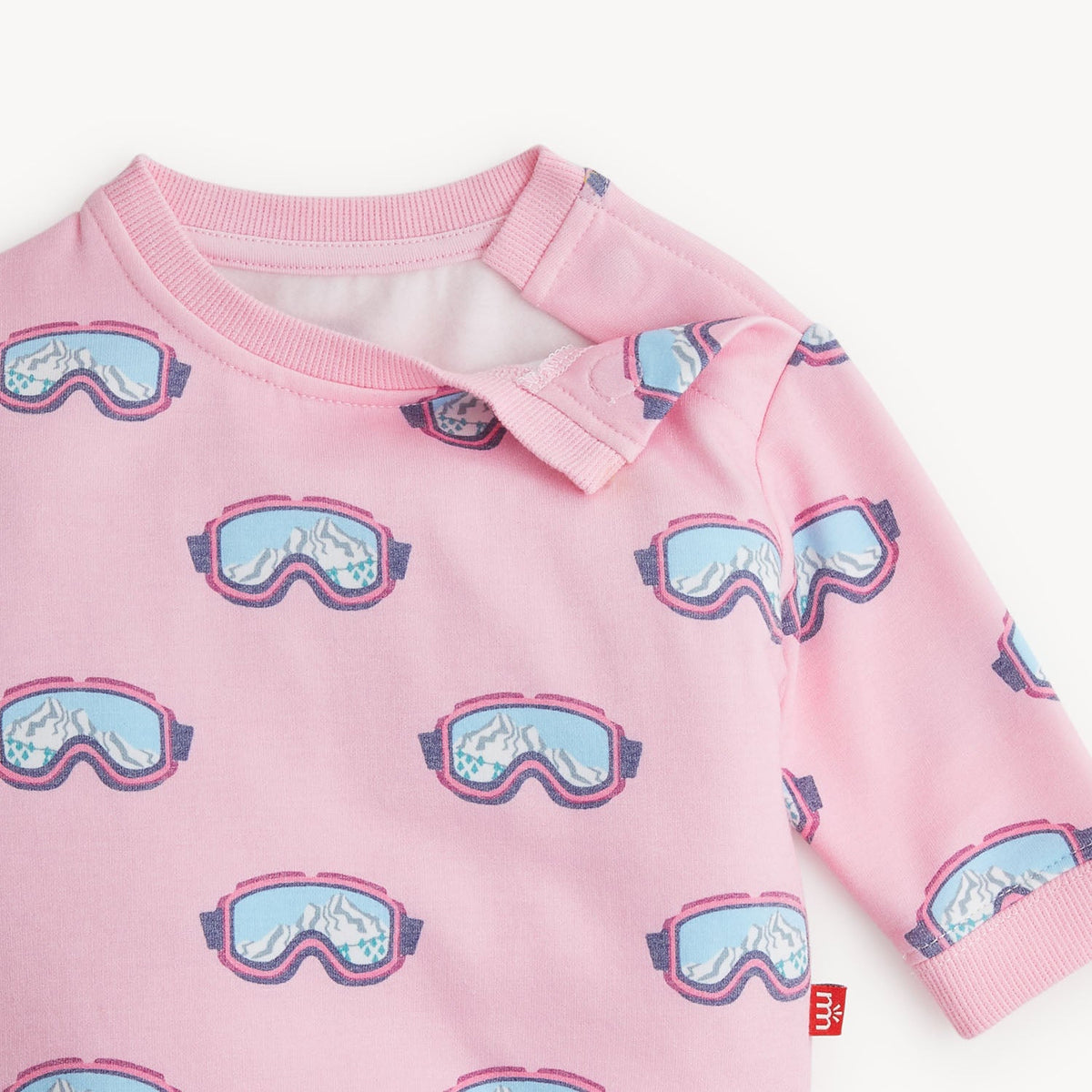Magnetic Top & Jogger Set Pink Powder Playtime - Magnetic Me
