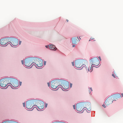 Magnetic Top & Jogger Set Pink Powder Playtime - Magnetic Me