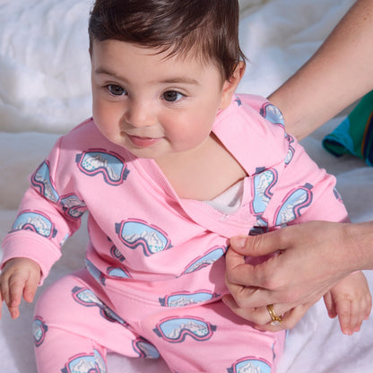 Magnetic Top & Jogger Set Pink Powder Playtime - Magnetic Me