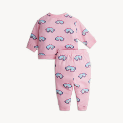 Magnetic Top & Jogger Set Pink Powder Playtime - Magnetic Me