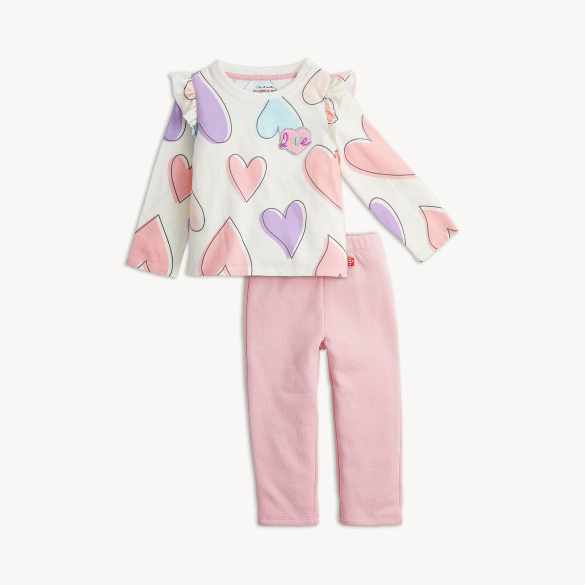 Magnetic Top & Pant Set Heartfelt - Magnetic Me