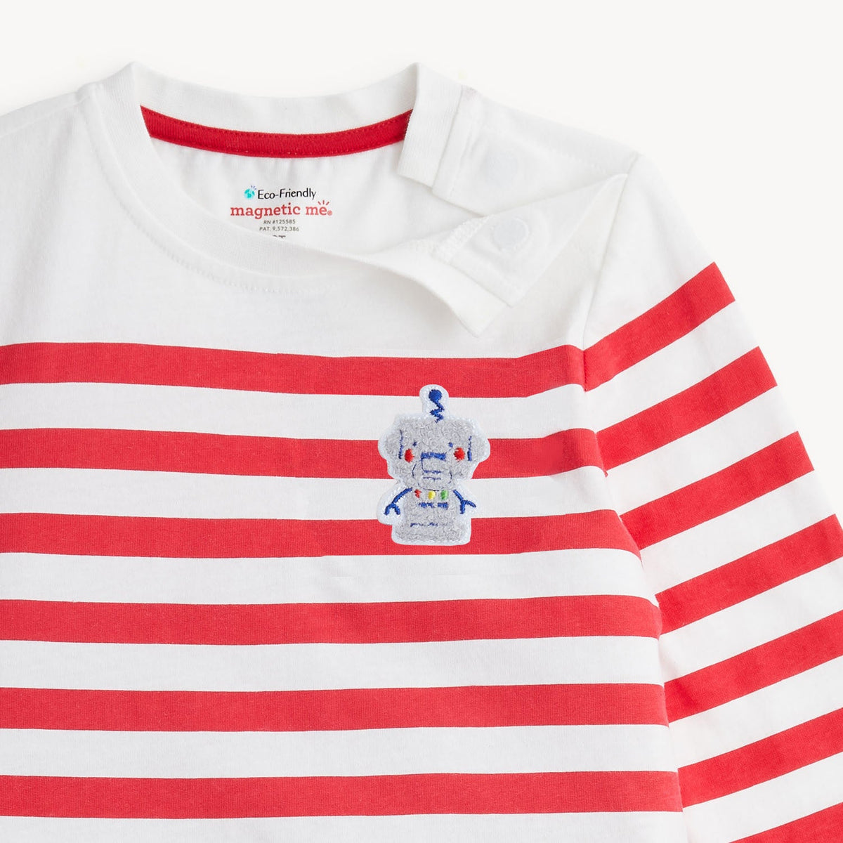 Magnetic Top & Jogger Set Red Stripe - Magnetic Me