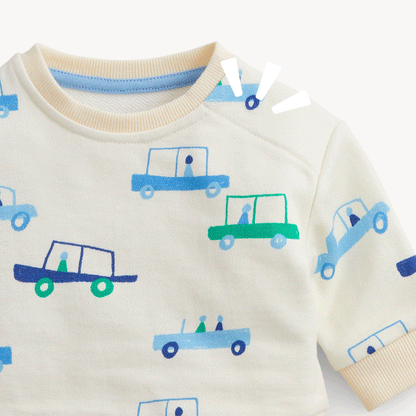 Magnetic Sweatsuit With Back Pocket You Auto Know Ivory - Magnetic Me