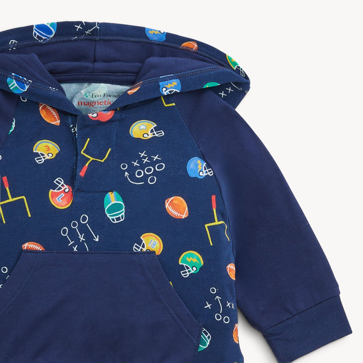 Magnetic Hooded Sweatshirt & Jogger Set First Down Fun - Magnetic Me