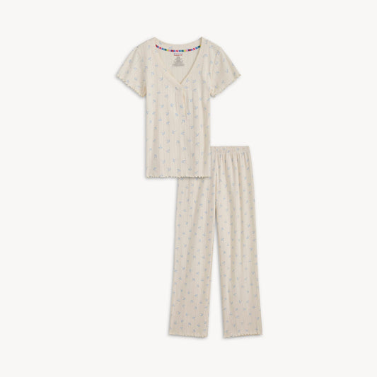Women's Magnetic Signature PJ Set Airplane - Magnetic Me