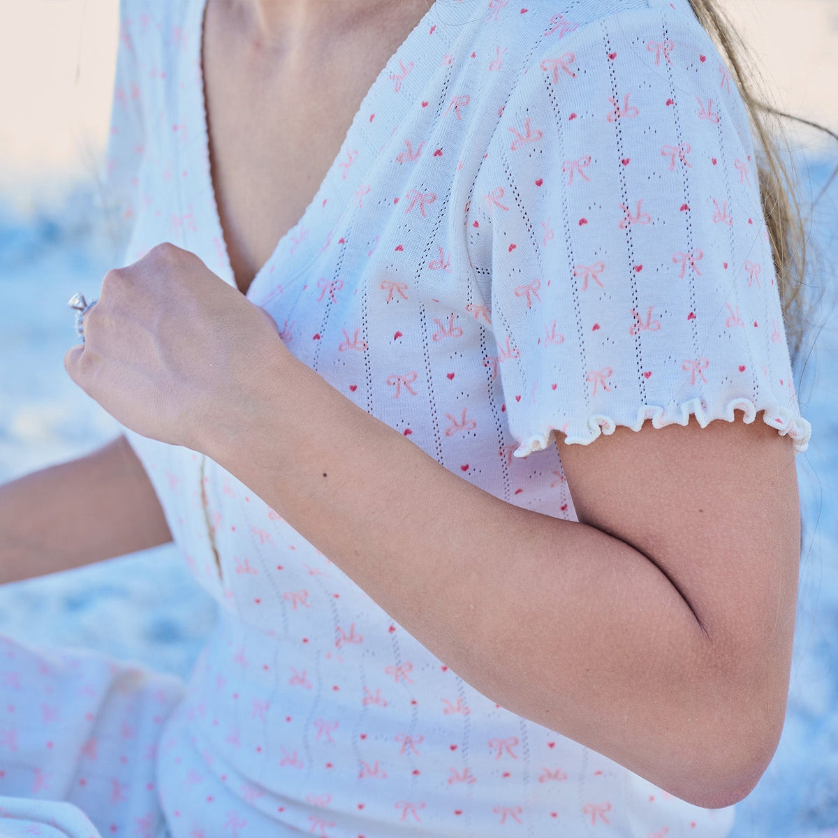 Women's Magnetic Signature PJ Set Heart & Bow - Magnetic Me