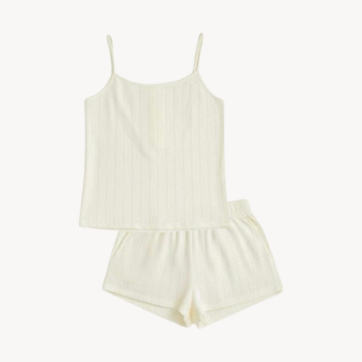 Women's Magnetic Cami & Short PJ Set Tofu Love Lines - Magnetic Me