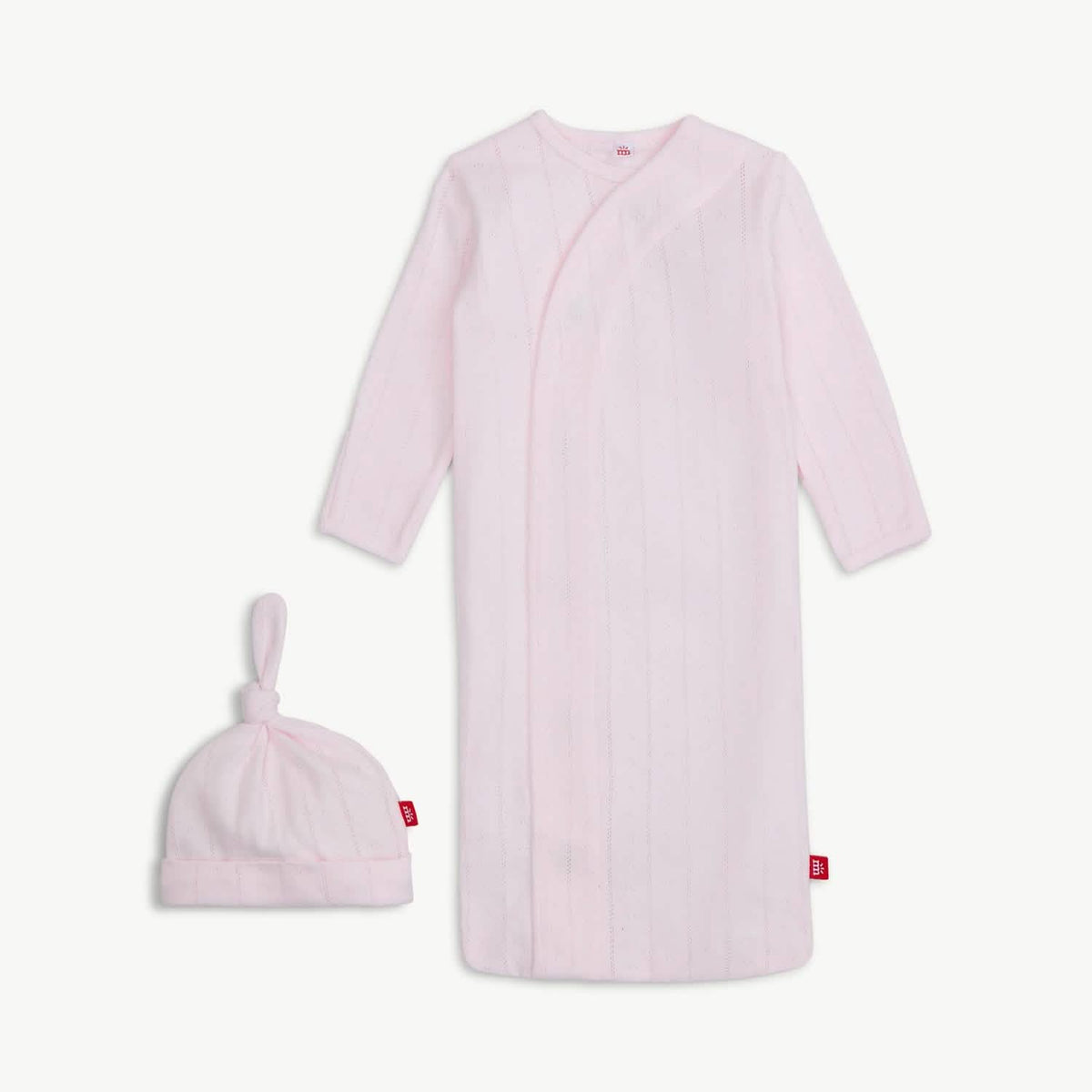 Magnetic Gown & Hat Set Pink Love Lines - Magnetic Me