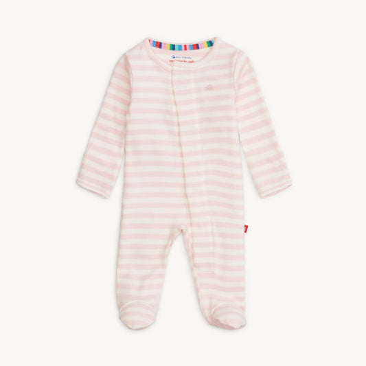 Magnetic Footie Pink Stripe - Magnetic Me