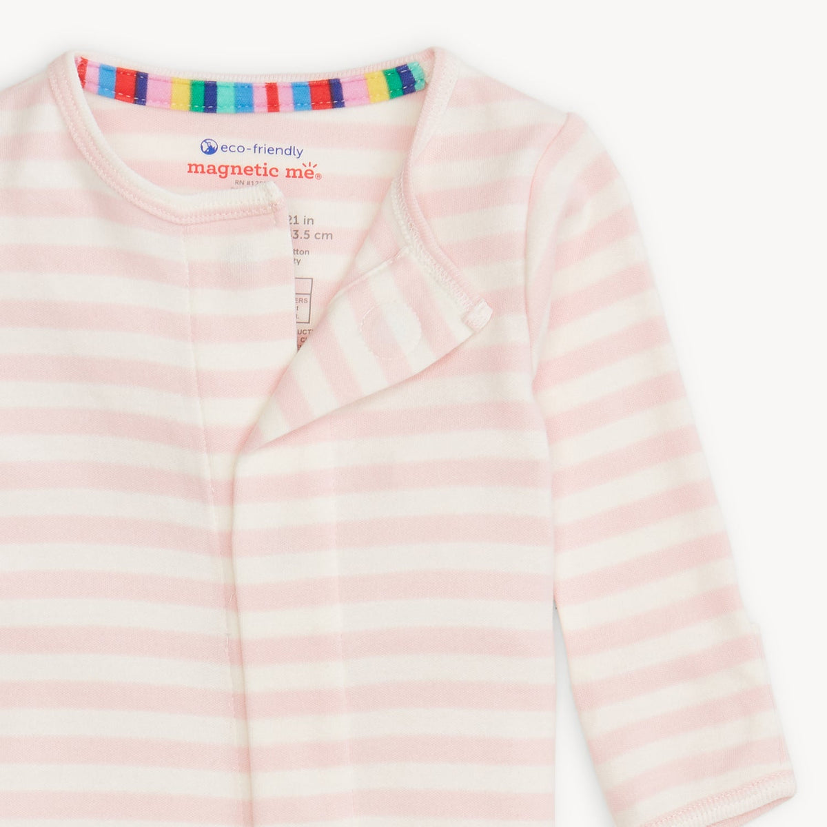 Magnetic Footie Pink Stripe - Magnetic Me
